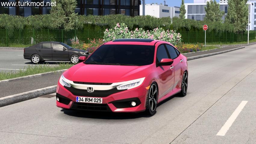 ETS2 - Honda Civic FC5/Type R Araba Modu (1.57) kapak görseli