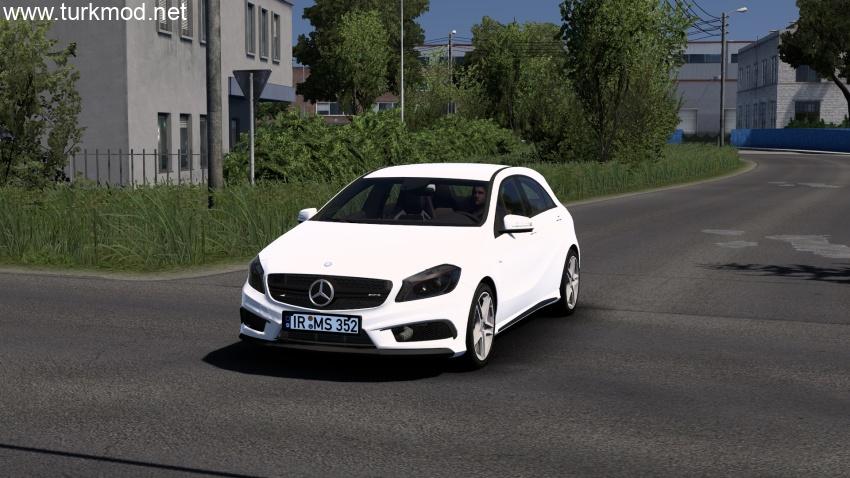 ETS2 - Mercedes-Benz A45 Araba Modu (1.57) kapak görseli