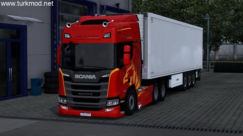 ETS2 - Scania NTG Çekici Modu (1.57) kapak görseli