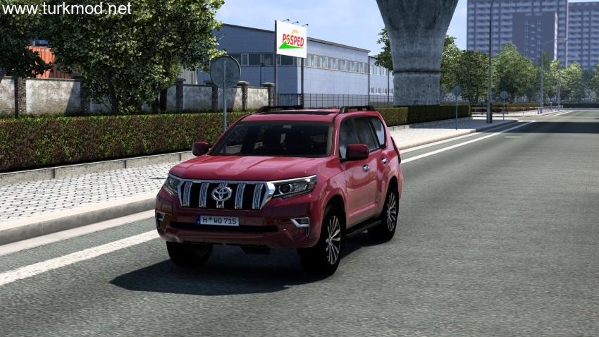 ETS2 - Toyota Land Cruiser Prado J150 2020 Araba Modu (1.57) kapak görseli