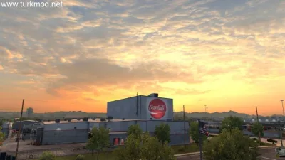 ATS - Gerçek Şirketler, Benzin İstasyonları ve Reklam Panoları Genişletilmiş (1.57) / V1.03.03 - modu