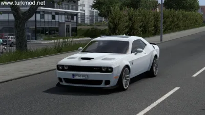 ETS 2 - Dodge Challenger SRT Hellcat Widebody 2018 Araba Modu (1.57) - modu