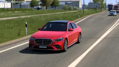 ETS 2 - Mercedes-Benz W223 S-Class Araba Modu (1.57) - modu