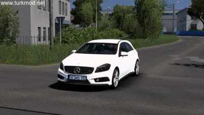 ETS2 - Mercedes-Benz A45 Araba Modu (1.57) - modu