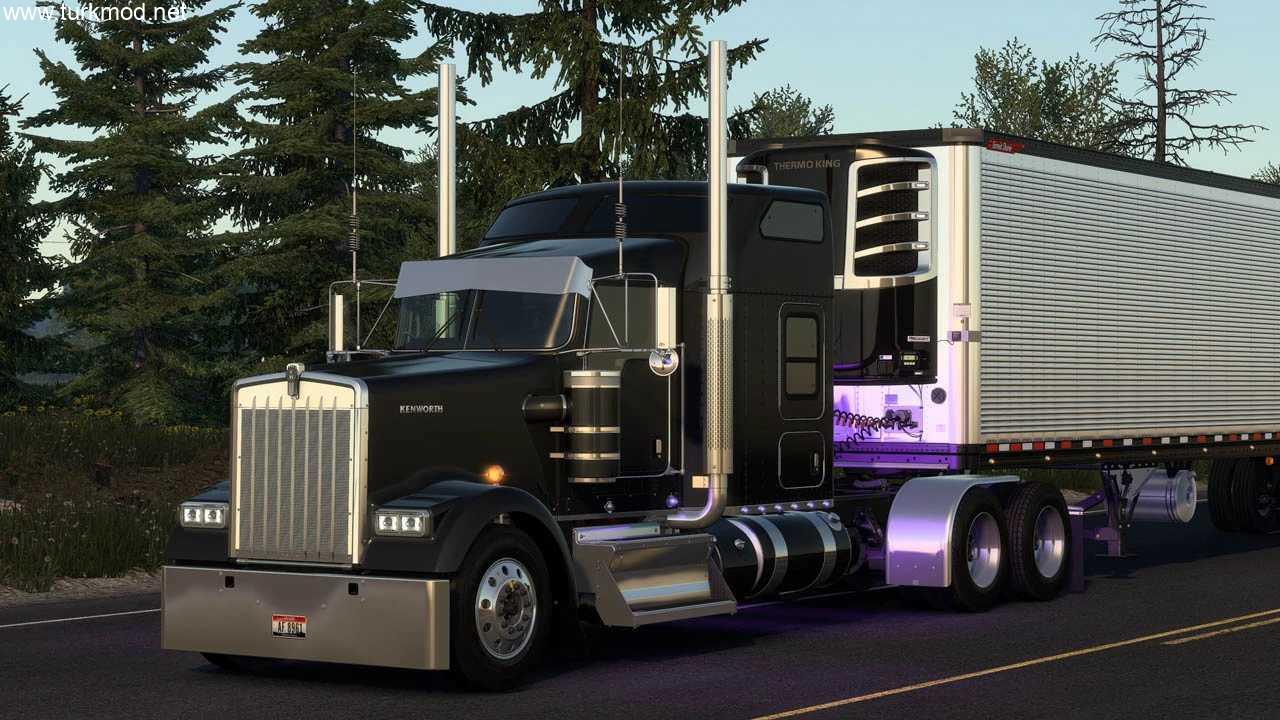 ATS - Kenworth W900 Series by Jasper Çekici Modu (1.58) kapak görseli