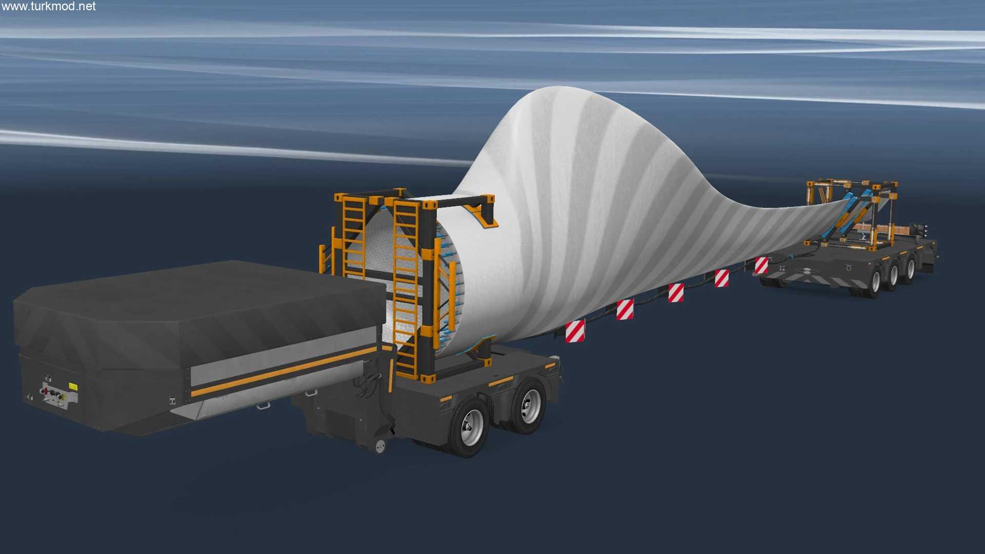 ETS2 - 20 Metre Rüzgargülü Pervanelei Alçak Dorse Modu (1.58) kapak görseli