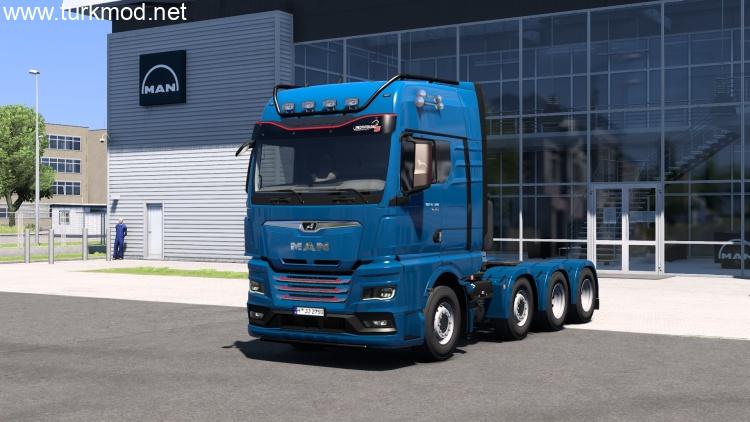 ETS2 - 2020 Man Tgx Modifiyeli Çekici Modu (1.57) kapak görseli