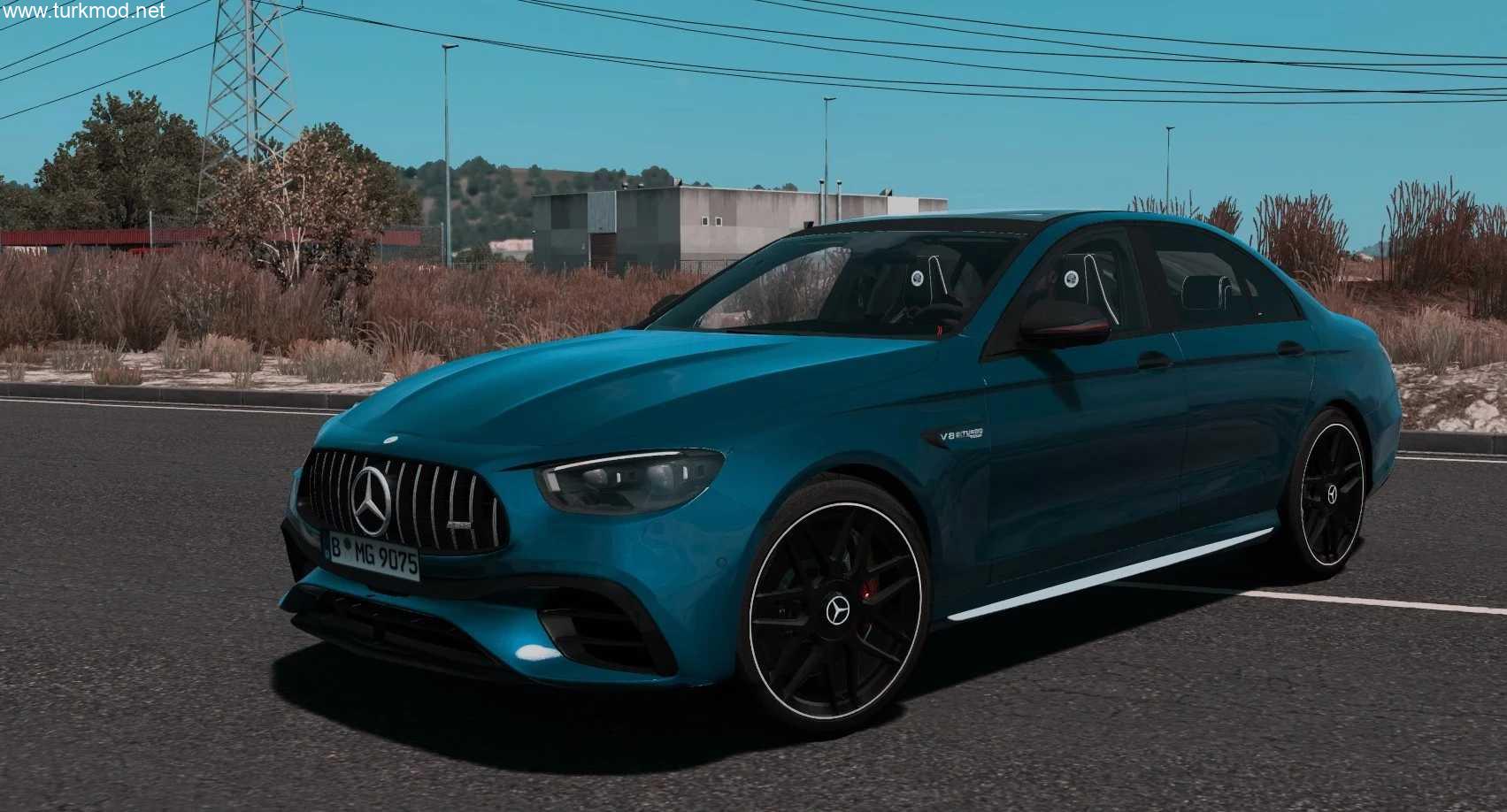 ETS2 - 2023 Mercedes-Amg E63 Araba Modu (1.58) kapak görseli