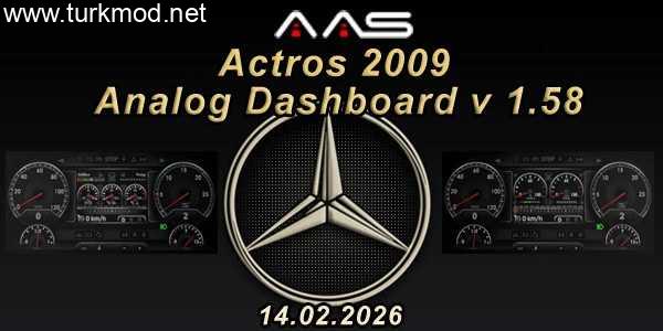 ETS2 - AAS Dashboard Modu (1.58) kapak görseli