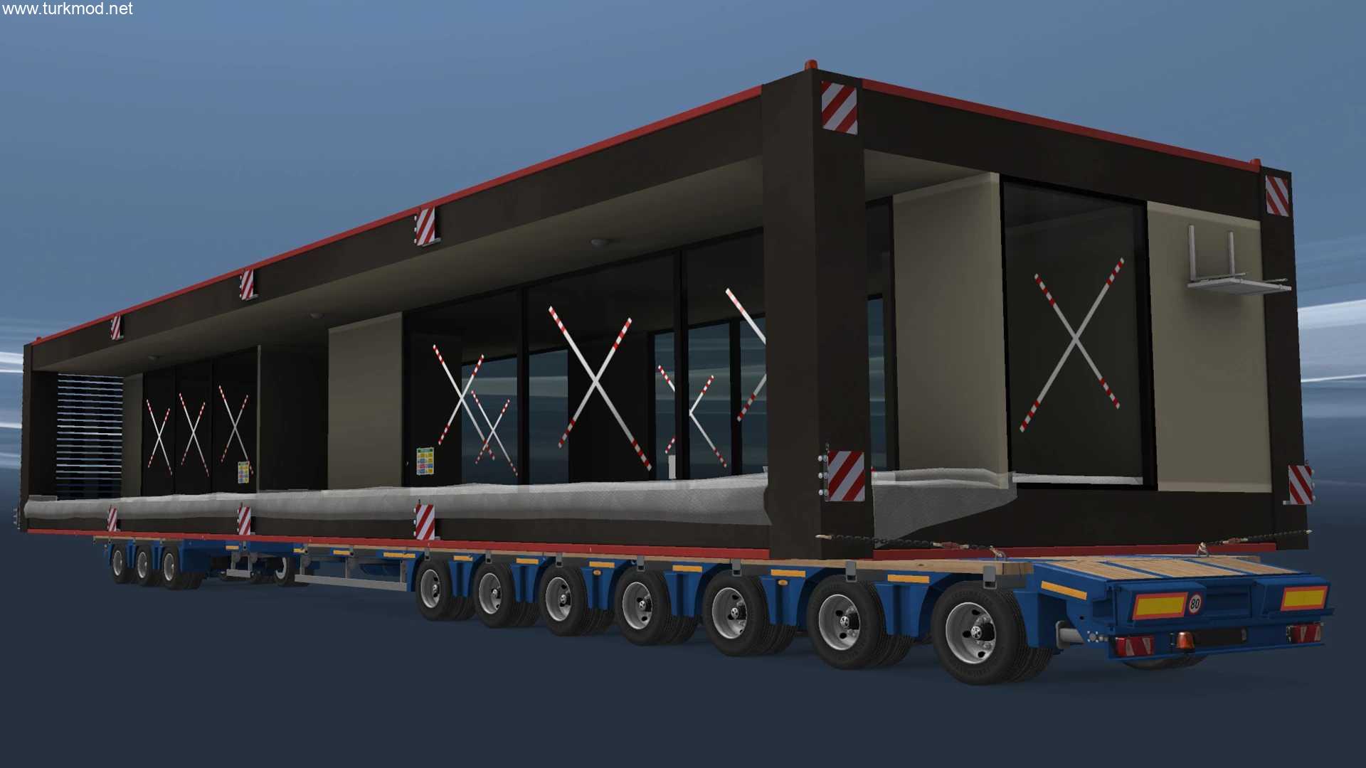 ETS2 - Aşırı Büyük Ev Kargo Dorsesi Modu (1.58) kapak görseli