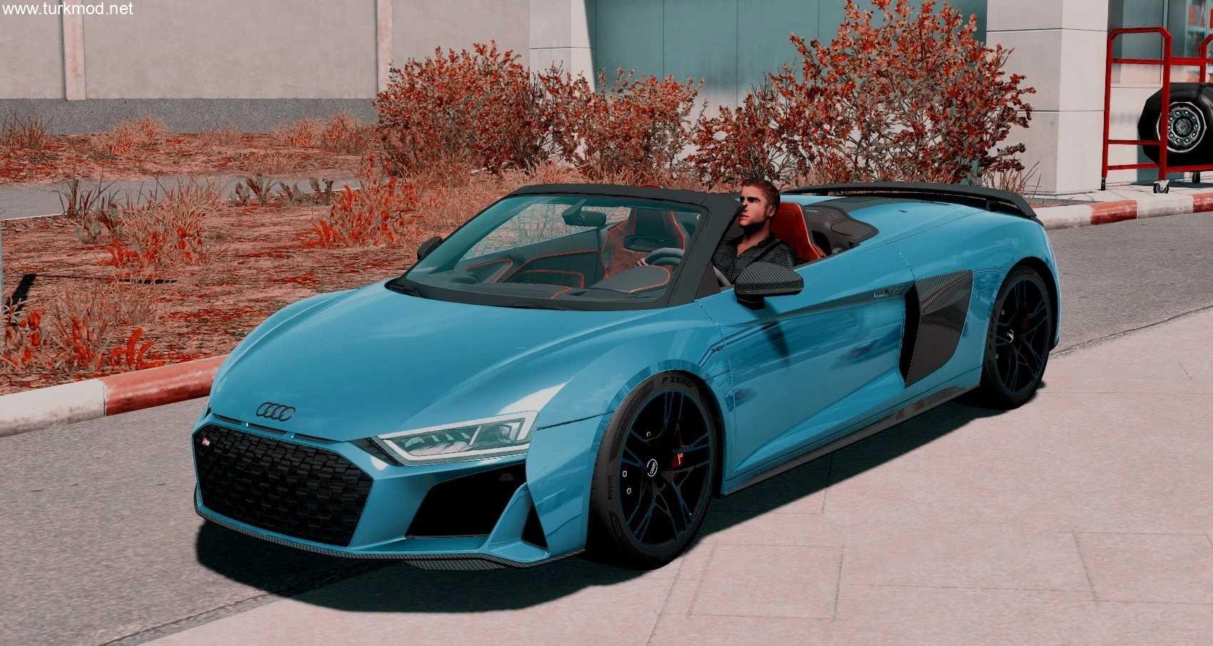 ETS2 - Audi R8 Spyder 2021 Araba Modu (1.58) kapak görseli