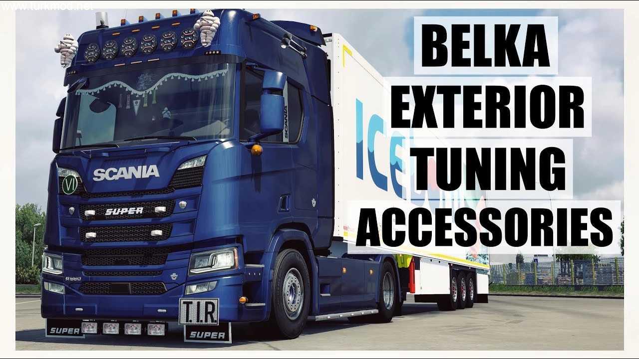 ETS2 - Belka Dış Aksesuar Modifiye Paketi (1.58) kapak görseli