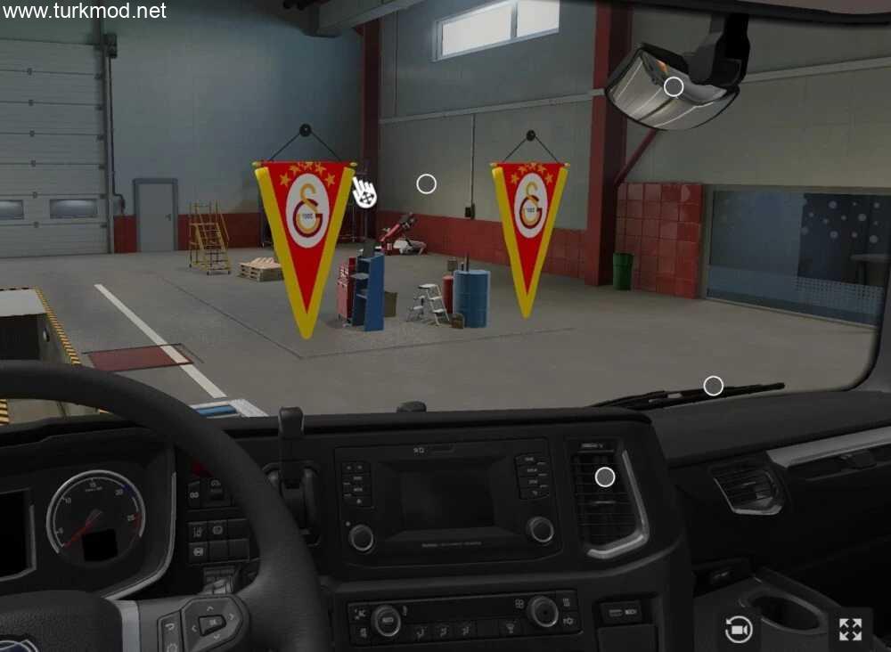 ETS2 - Galatasaray Cam Bayrağı (1.58) kapak görseli