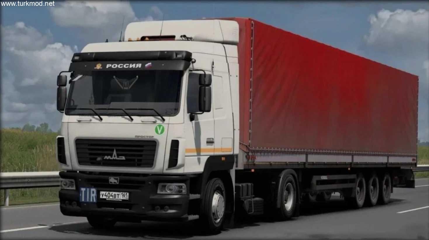 ETS2 - MAZ 5440E9 Prostor Kamyon Modu (1.58) kapak görseli