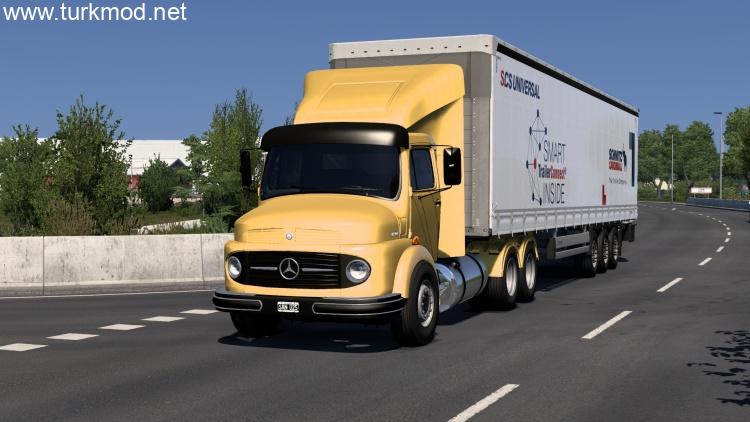 ETS2 - Mercedes-Benz 1114 Çekici Modu (1.57) kapak görseli
