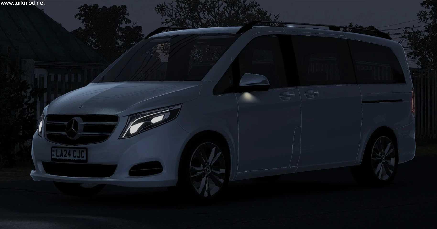 ETS2 - Mercedes-Benz W447 V-Class Araba Modu (1.58) kapak görseli