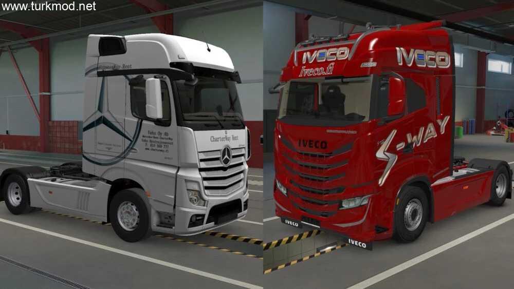 ETS2 - Rental Skin Paketi (1.58) kapak görseli