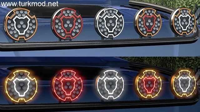 ETS2 - Strands LED Çalışma Işığı Çubuğu Modu (1.58) kapak görseli
