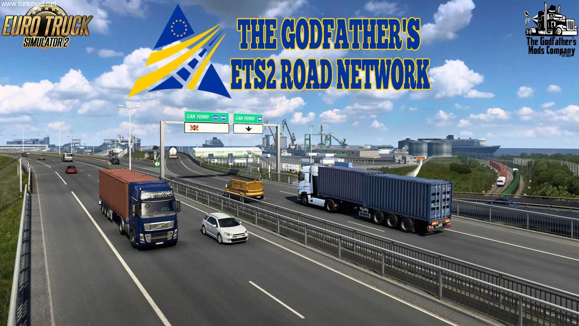 ETS2 - The Godfather’ın Yol Ağı (1.58) kapak görseli