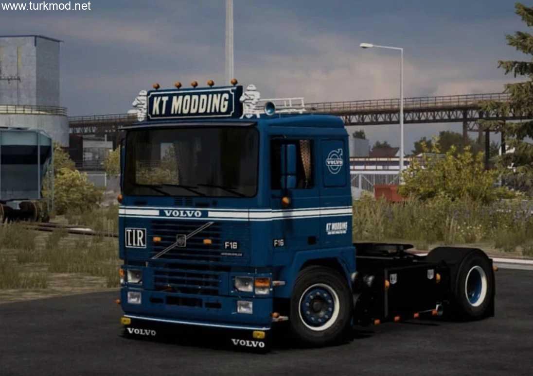 ETS2 - Volvo F16 by KT Modding Çekici Modu (1.58) kapak görseli