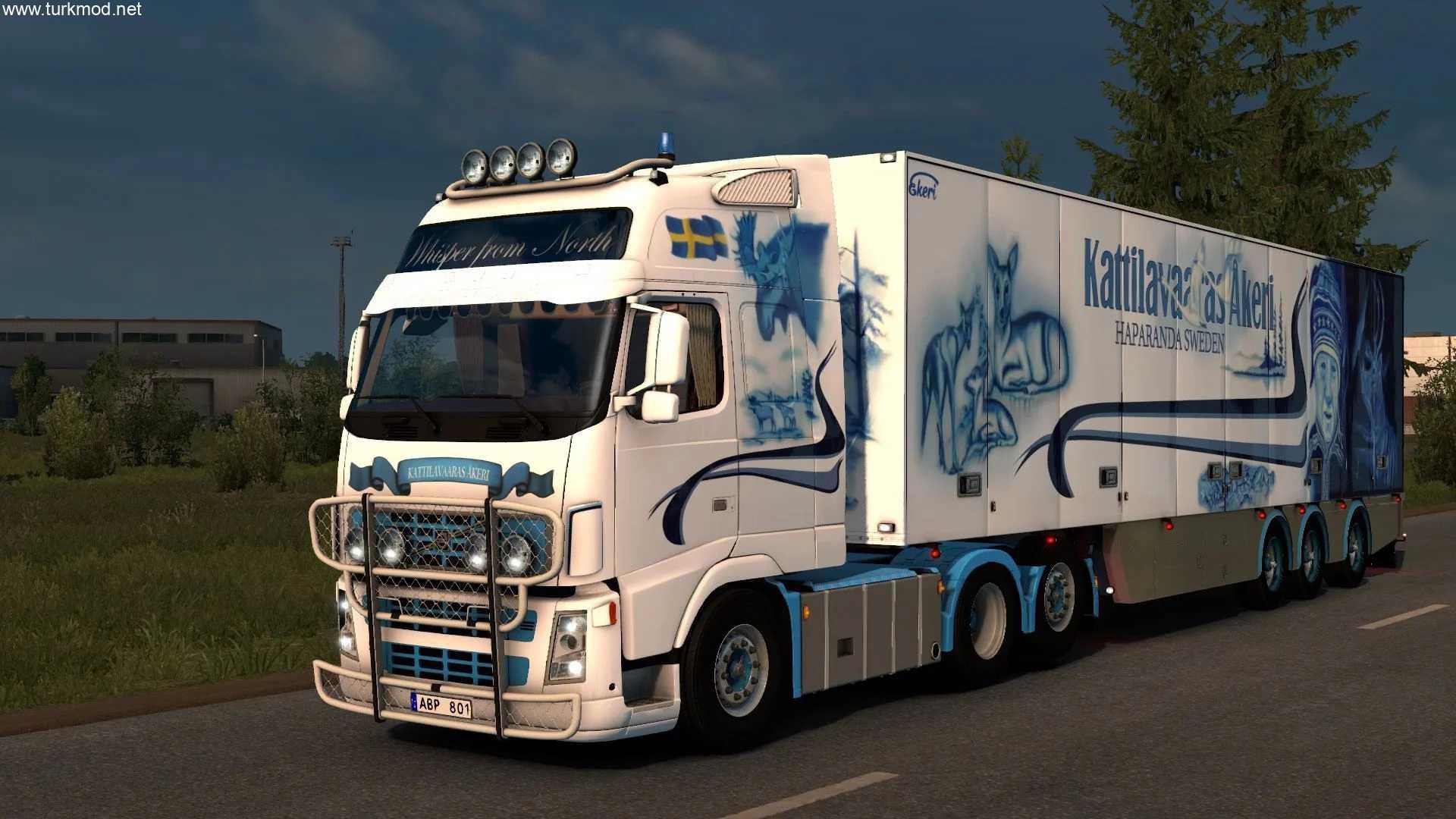 ETS2 - Volvo FH3 Kattilavaaras Akeri (1.58) kapak görseli