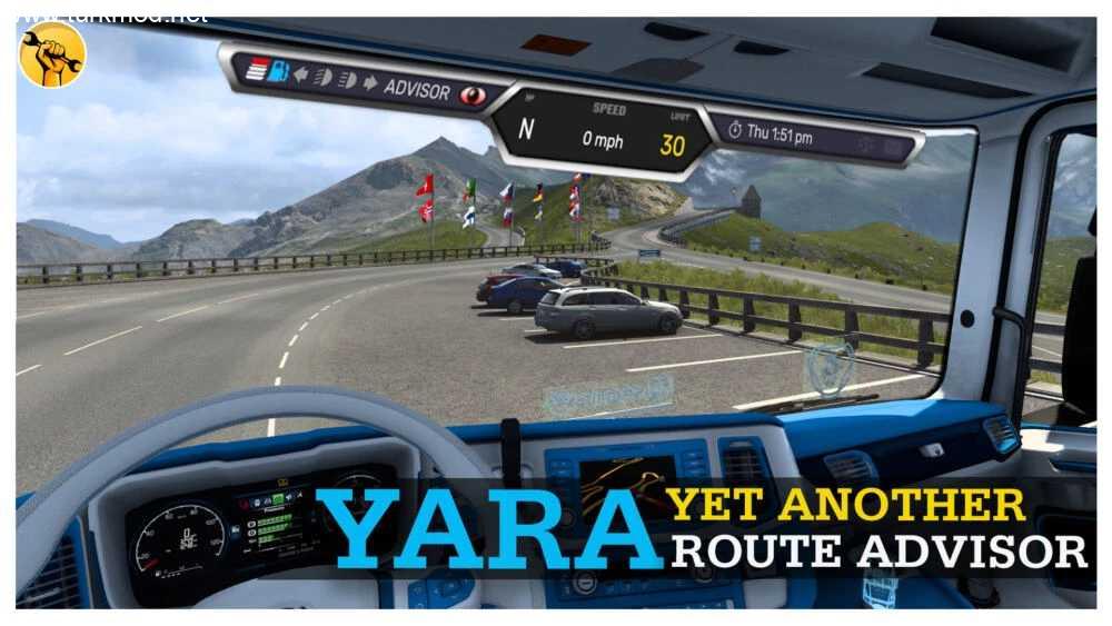 ETS2 - YARA – Bir Başka Rota Navigasyonu (1.58) kapak görseli
