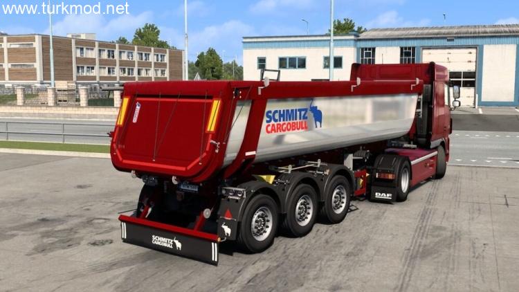 ETS2 - Yeniden Düzenlenmiş SCHMITZ Dorse Modu (1.58) kapak görseli