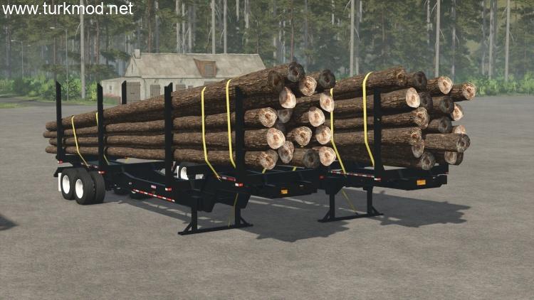 FS25 - Pitts Kütük Taşıma Dorse Paketi kapak görseli