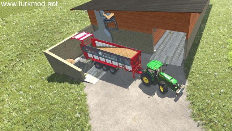FS25 - Yerleştirilebilir Kök Mahsul/Ağaç Yonga Depolama Modu kapak görseli