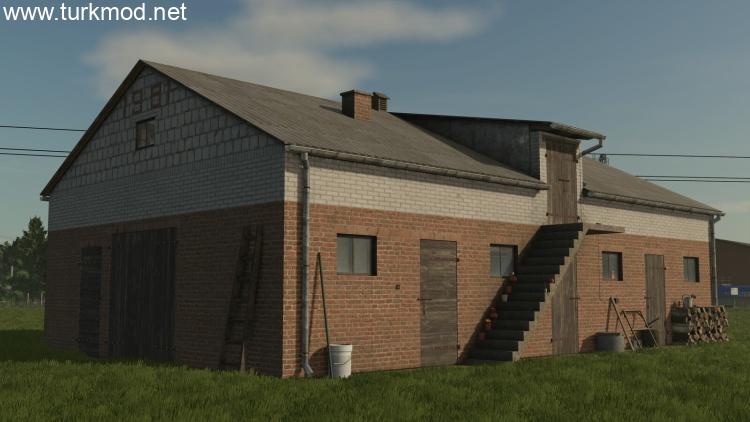 FS25 - Yerleştirilebilir Küçük Domuz Ahırı kapak görseli