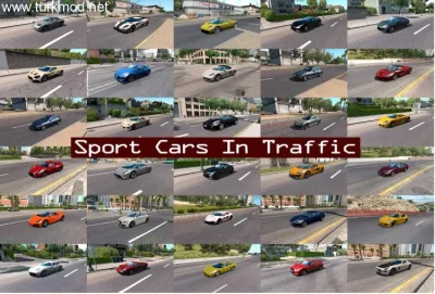 ATS - ATS - Spor Arabalar Trafik Paketi Modu (1.58) - modu
