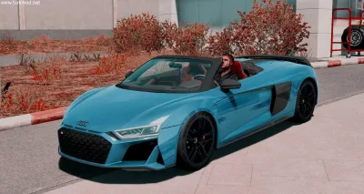ETS2 - Audi R8 Spyder 2021 Araba Modu (1.58) - modu