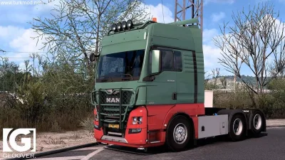 ETS2 - MAN TGX E6 by Gloover Çekici Modu (1.58) - modu
