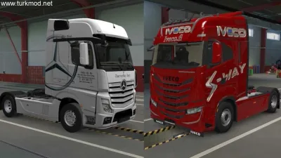 ETS2 - Rental Skin Paketi (1.58) - modu