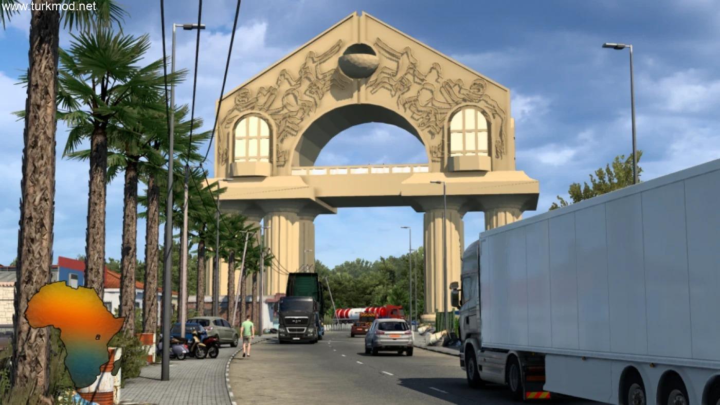 ETS2 - Afrika'nın Kalbi Harita Modu (1.58) kapak görseli