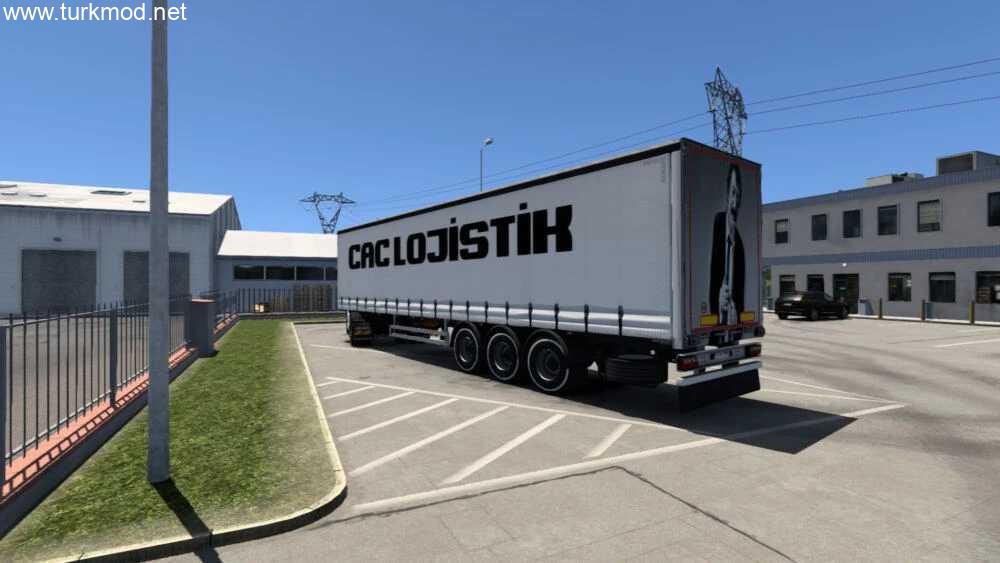 ETS2 - CAC Lojistik Trailer Skini (1.58) kapak görseli