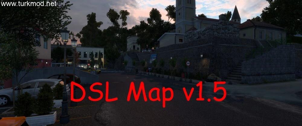 ETS2 - DSL Harita Modu (1.58) kapak görseli