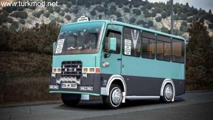 ETS2 - Magirus M2000 Etiket Minibus Modu (1.58) kapak görseli