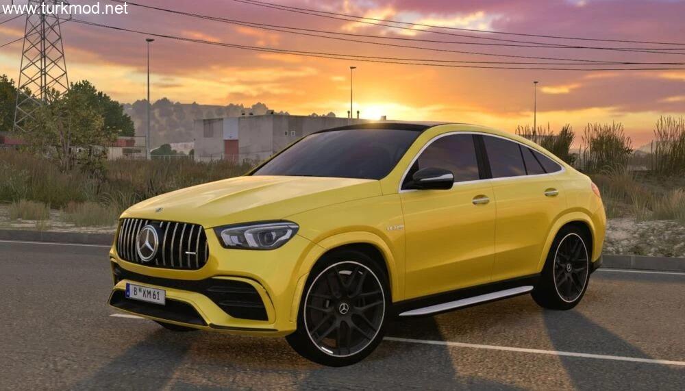 ETS2 - Mercedes Benz GLE 63S AMG Araba Modu (1.58) kapak görseli