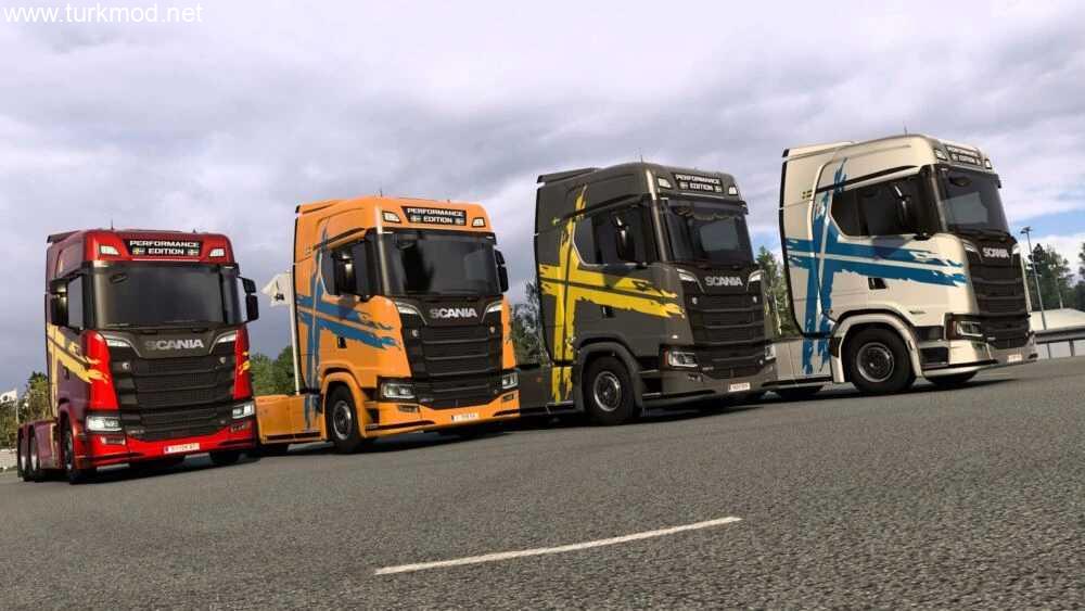 ETS2 - Scania S Performance Edition 2017 Skin Paketi (1.58) kapak görseli