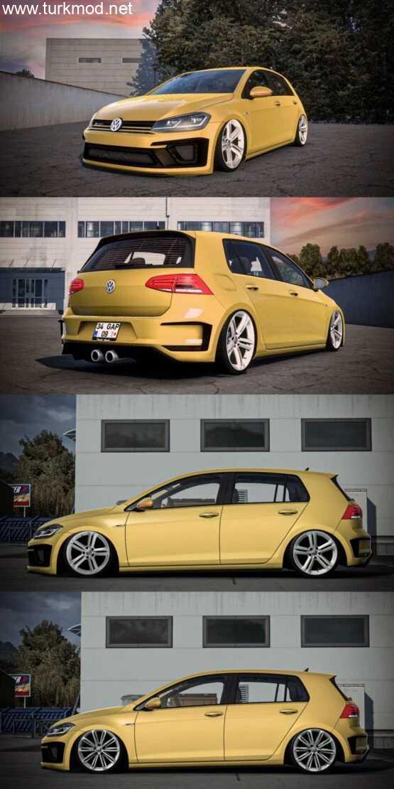 ETS2 - Volkswagen Golf R400 Araba Modu (1.58) kapak görseli