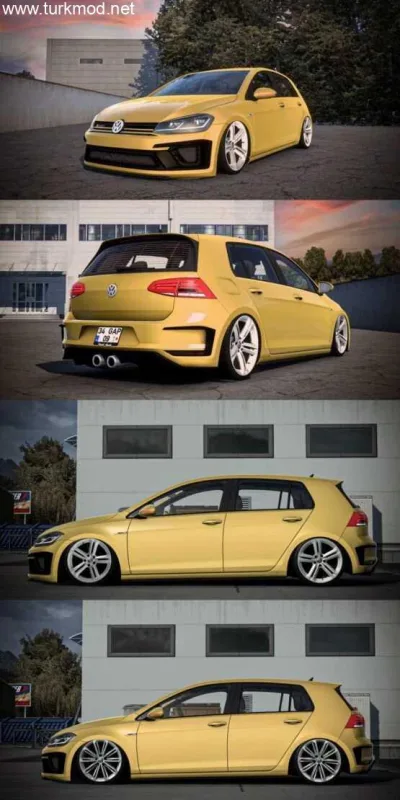 ETS2 - Volkswagen Golf R400 Araba Modu (1.58) - modu