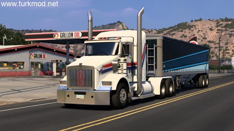 ATS - Custom Kenworth T800 Çekici Modu (1.58) kapak görseli