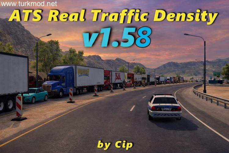ATS - Gerçek Trafik Yoğunluğu Modu (1.58) kapak görseli