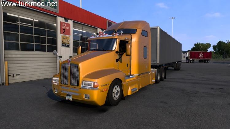 ATS - Kenworth T600 Old School Çekici Modu (1.58) kapak görseli