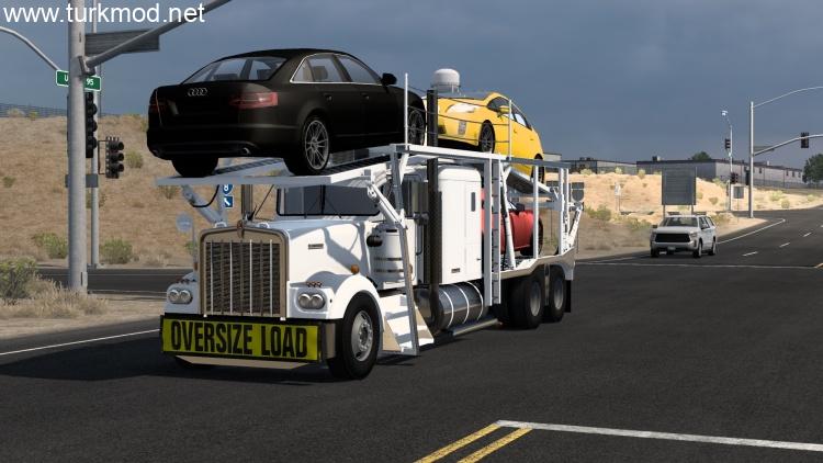 ATS - Kenworth W900A Custom Mega Çekici Modu (1.58) kapak görseli