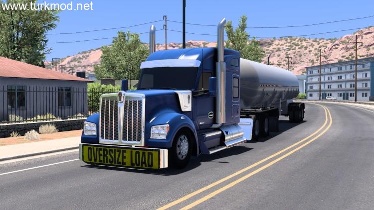 ATS - Kenworth W990 Özel Yataklı 76 Kamyon Modu (1.59) kapak görseli