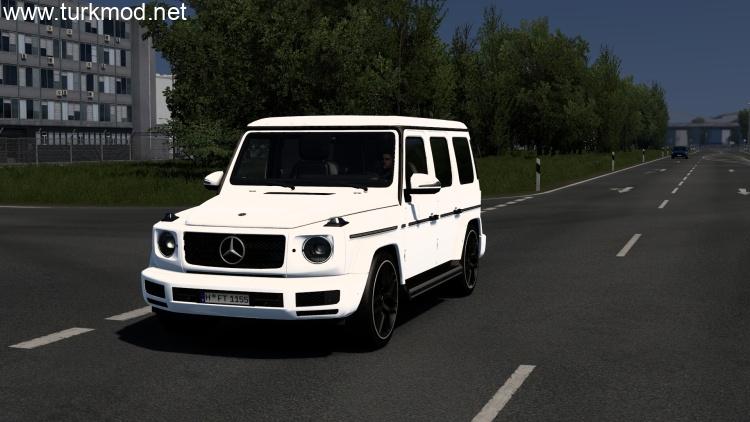 ETS2 - 2021 Mercedes-Benz G 500 Araba Modu (1.59) kapak görseli