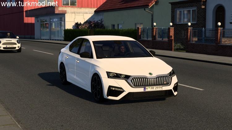 ETS2 - 2022 Skoda Octavia Araba Modu (1.59) kapak görseli