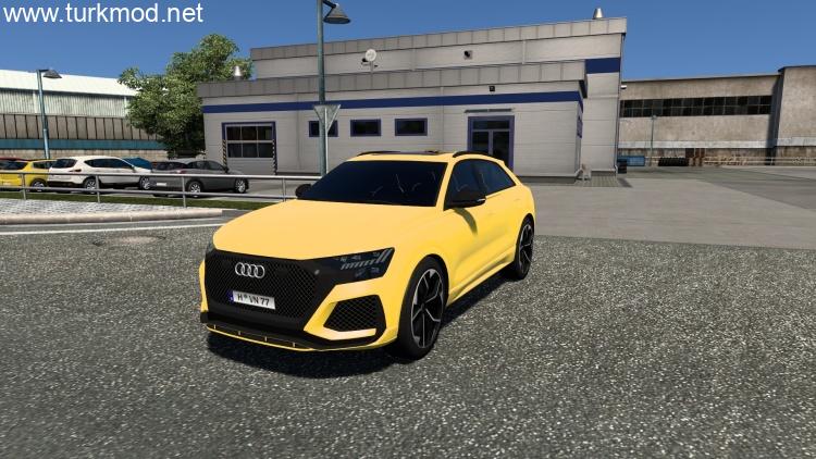 ETS2 - 2023 Audi Rsq8 Araba Modu (1.58) kapak görseli